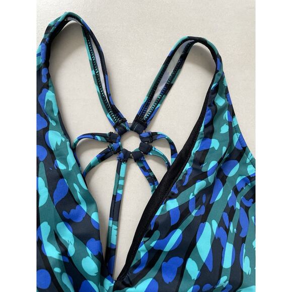 Magic Suit Swim One Piece Swimsuit Print Strappy Back Swimwear - Picture 3 of 10